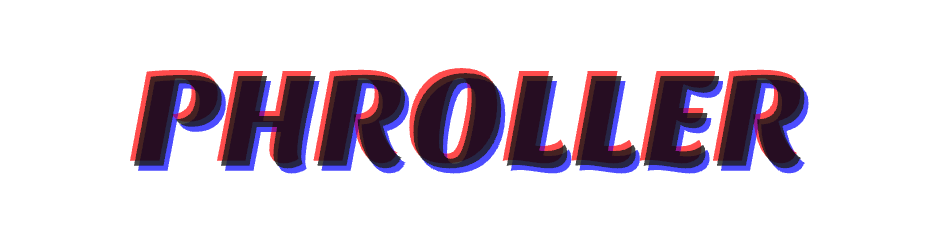 Phroller 3D Wordmark